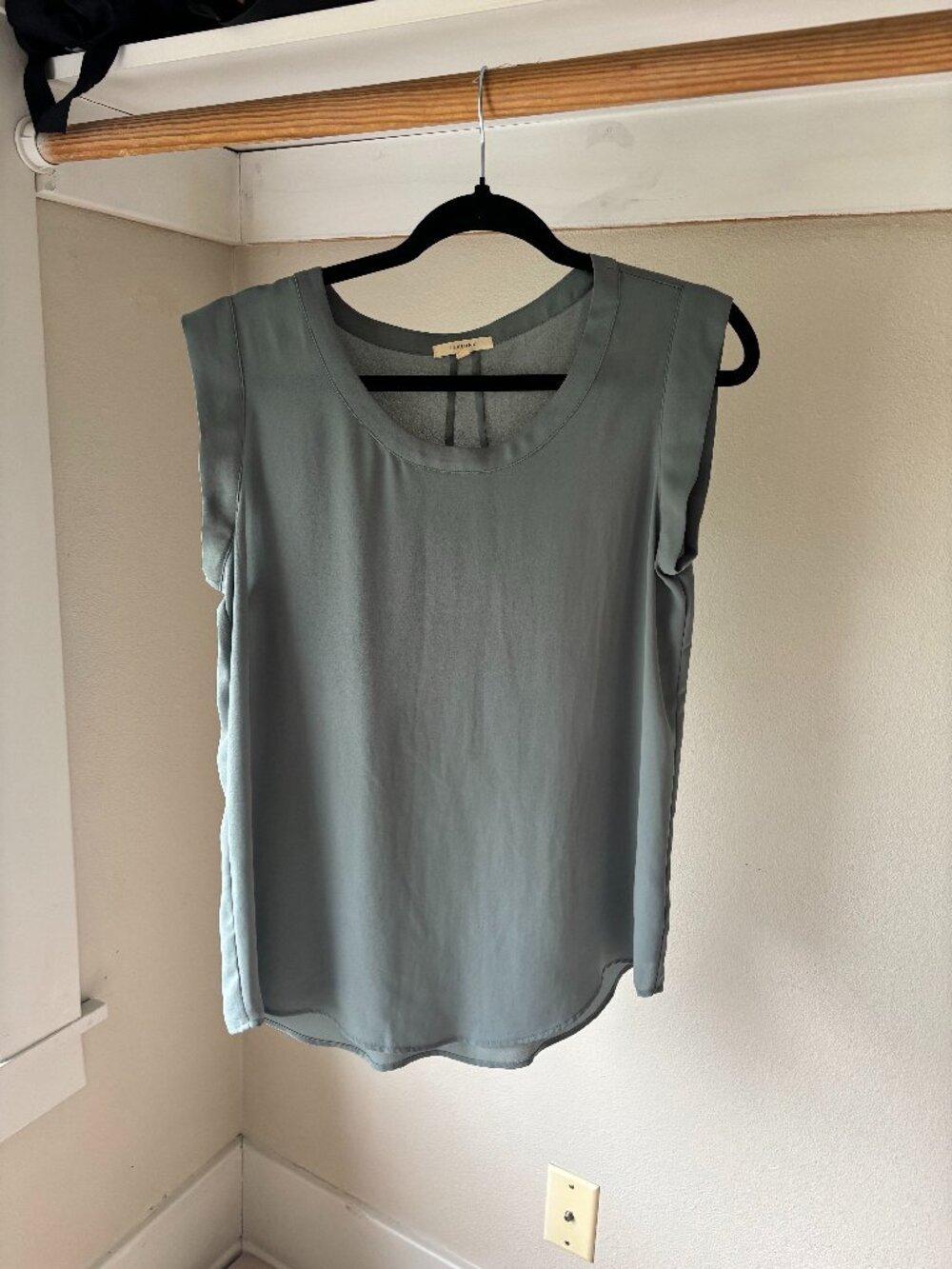 Small Seafoam Green Pleione Blouse